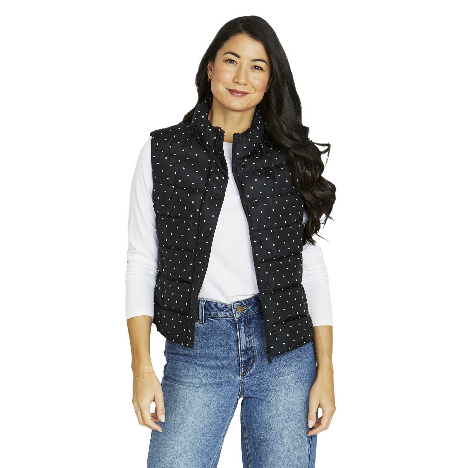 Jump Spot Quilted Vest